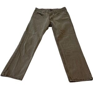 Lee Regular Fit Men's Jeans Brown Size 34x29
